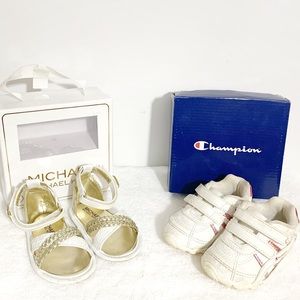 Baby Girl Size 4 Shoe Bundle Michael Kors Champion
